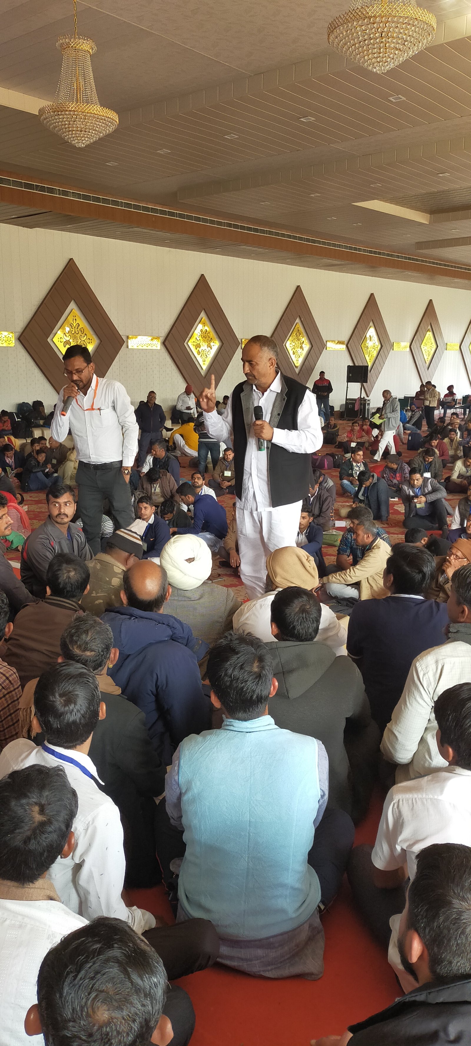 Farmer group meeting